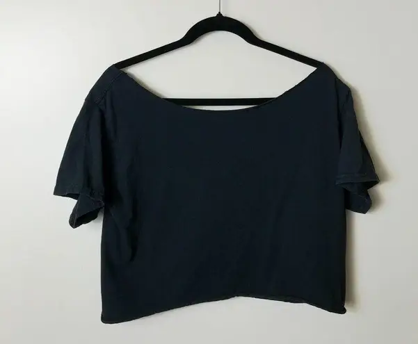 The Notorious B.I.G. T Shirt Music American Rapper Raw Hem Graphic Tee Crop Top Size L