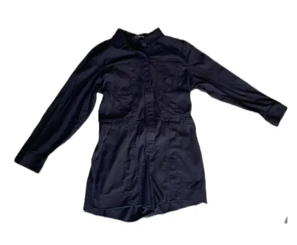 Black Cut Off Shorts Long Sleeve Jumpsuit š„