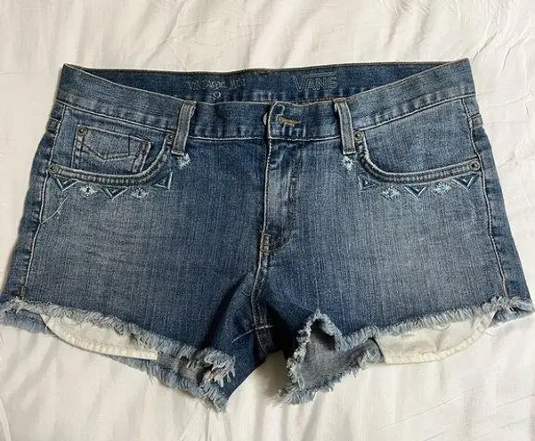 Vans  size 9 women’s jean short