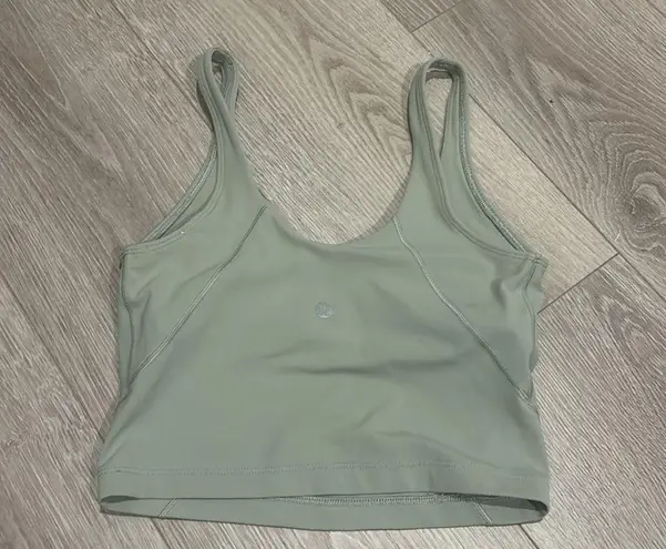 Lululemon Align Tank Top Green Fern Size 4