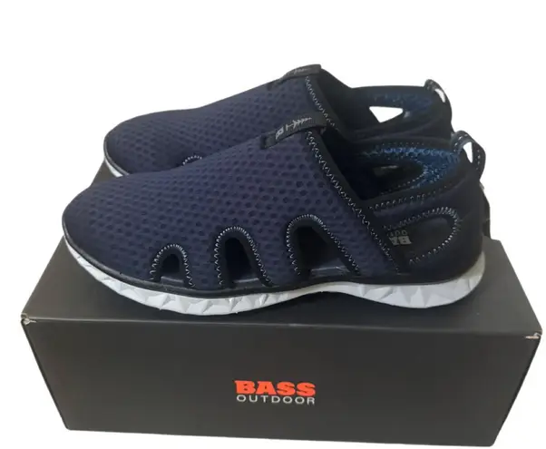 G.H. Bass &Co. BASS OUTDOOR Women's Vented Mesh Water Shoes – Pull-on Trail Sneakers Hiking Size 8.5 NWB