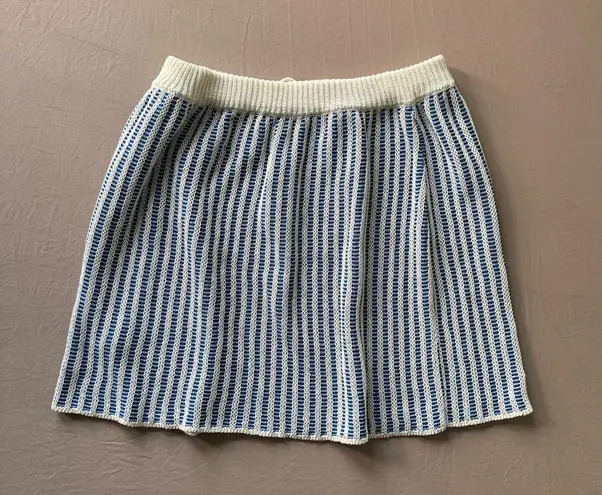 la doublej. Crochet Cotton Mini Skirt