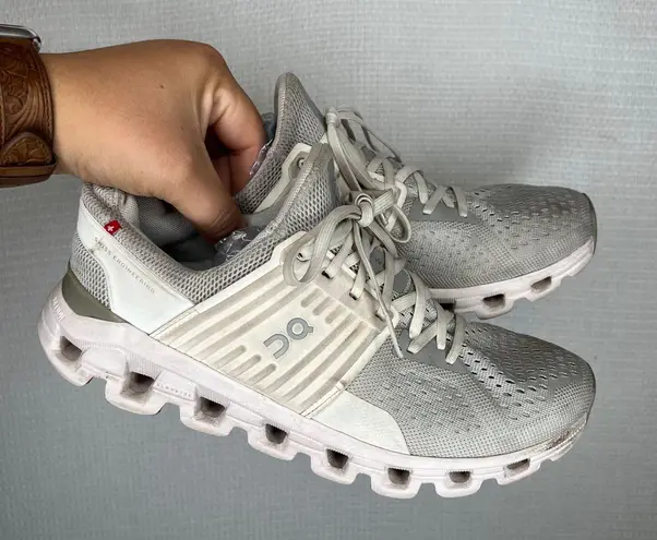 On Running CloudTec Swiss Engineering Glacier Gray Sneakers Women's Size 8.5