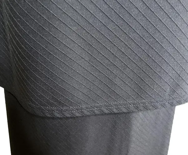 Womans Seperate Skirt Sleeveless Tunic Top Plus Size 2X Vintage u Maggie Mcnaug Black - Image 4