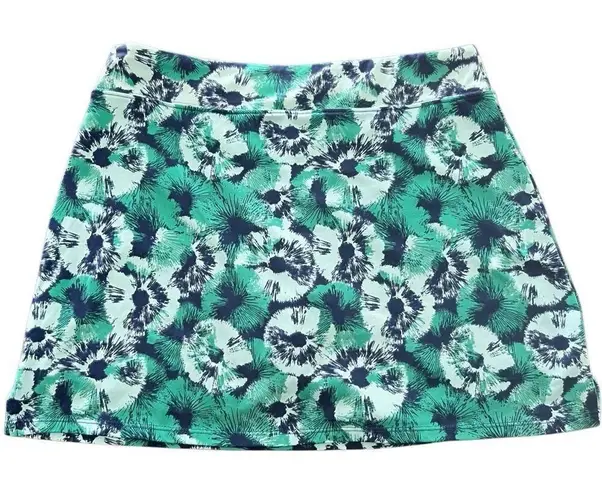 Tranquility floral Skort skirt size S Green