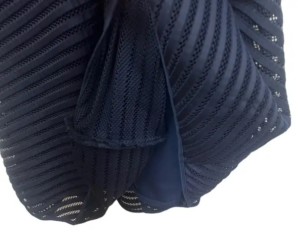 Sophia + Zeke navy blue textured skate dress size XL