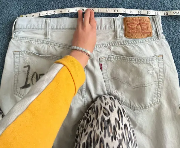 Levi's 511 Customized Spirited Away Jeans