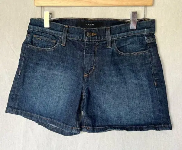 joe's jeans Joe's Jean Shorts Sz 26 Womens Stephanie Dark Wash Mid Rise Stretch