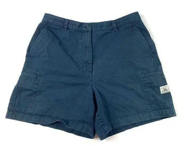 Ralph Lauren Vintage Lauren  High Waisted Shorts Womens‎ 12P Navy Blue