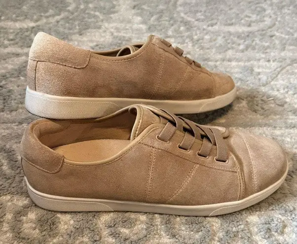 Vionic Jean 9 orthaheel suede slip on comfort cupsole sneaker 2899