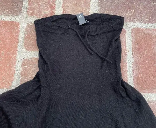 Sweaty Betty  black wool sweater sz m