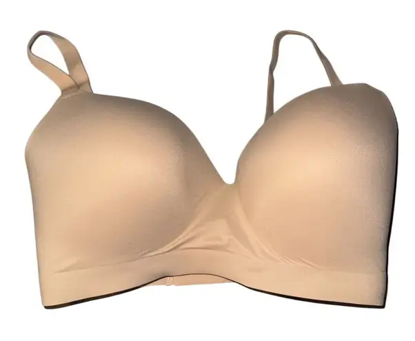 Soma Women's Enbliss Wireless Bra 36DDD Beige Adjustable Straps Seamless Fit