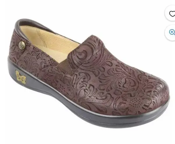 Alegria by PG Lite Floral Embossed Butterfly Keli Nursing Shoes 35 5/5.5 6.5