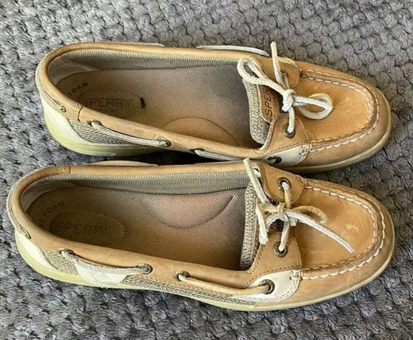Sperry Speedy  Women's Angelfish Boat Shoes Size 7M GUC #3037