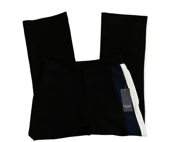 Rachel Roy RACHEL NWT Side Stripe Cropped High Rise Dress Pants Black Size 2