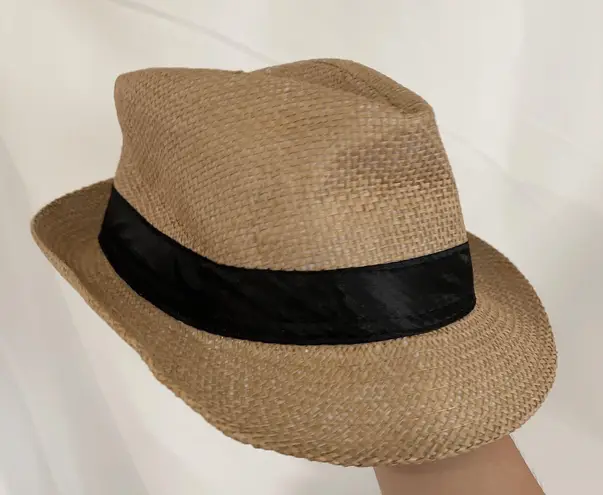 Panama Style Straw Jazz Hat - Image 1