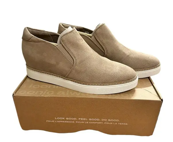 Dr. Scholls Women's If Only Slip-on Wedge Platform Sneaker Toasted Taupe 9.5M