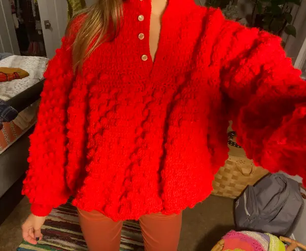 Handmade Vintage Chunky Sweater