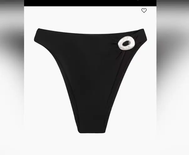 Vix By Paula Hermann Black Bikini Bottom Sz Xs