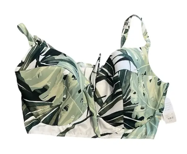 Cacique Swim by  Lightly Lined Balconette Swim Bra in size 42H - Image 1