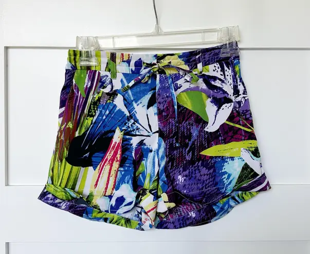 Bebe Tropical Print Shorts