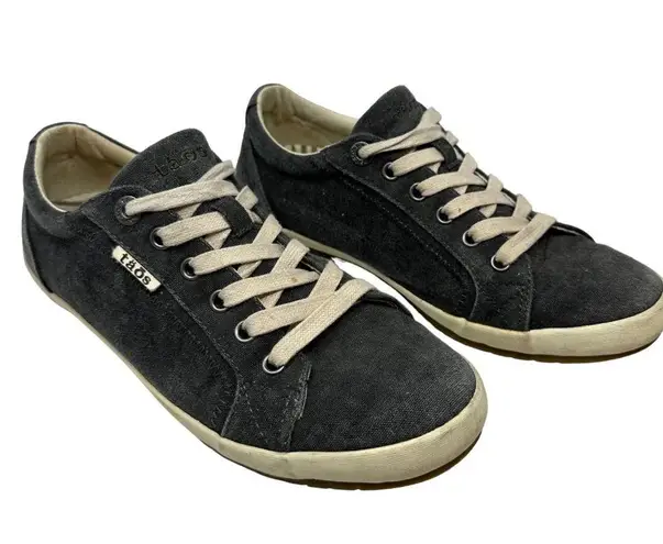 Taos Star Sneaker Size 9 EU 40 Dark Gray Canvas Lace