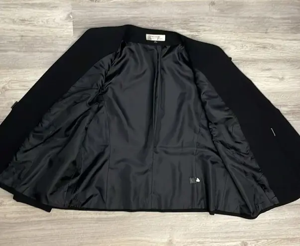 Tahar ASL Tahari ASL Black Long Sleeve No Collar Blazer Size 16W