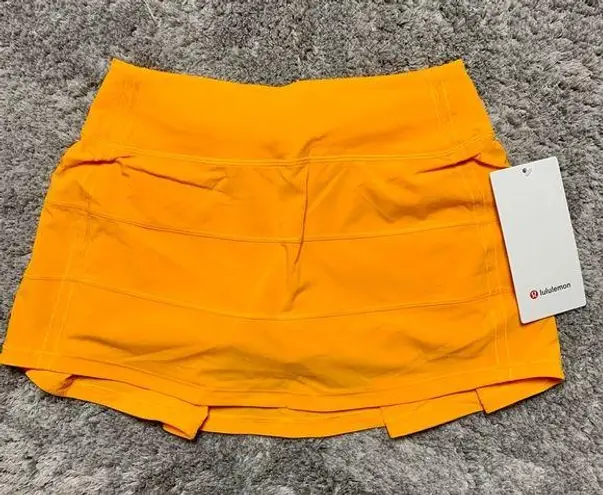 Lululemon NWT  Pace Rival Skirt *Clementine