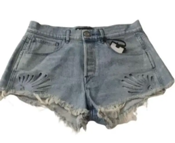 3x1 NWT  $310 Freja Denim Shorts in Einhorn Size 26