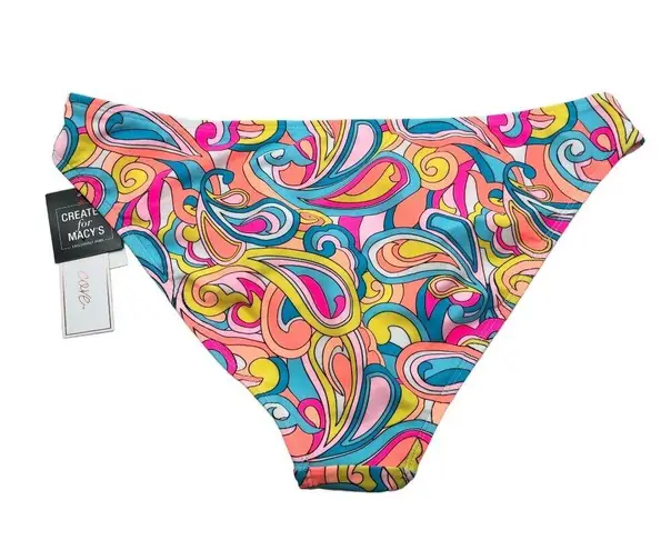 Salt + Cove Juniors' Swirl Girl Hipster Bikini Bottoms Colorful M Blue Size undefined