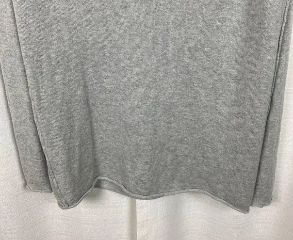 Skull Cashmere Gray Cashmere Blend Skull Print Sweater Sz.S