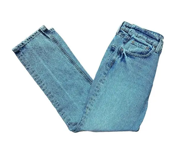 GRLFRND Slim Straight Jeans SIZE 26 Boyfriend Rigid Ankle Light Wash $195 NEW