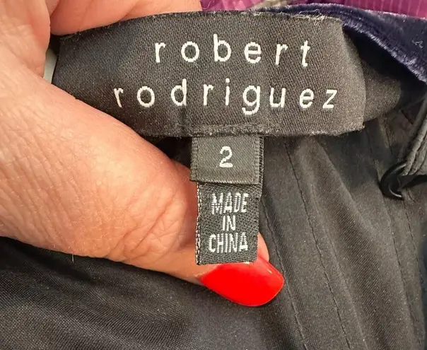 Robert Rodriguez On The Prowl Velvet Seen On TV Stassi From VPR Party Mini Dress