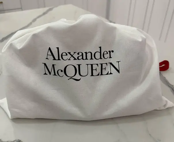 Alexander McQueen Slash Cutout Knuckle Calfskin
Shoulder Bag