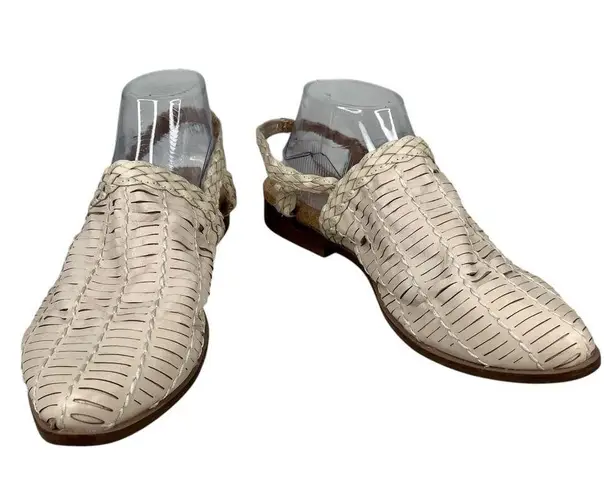 Kelsi Dagger Brooklyn Spencer Slingback Mule Macaroon Cream 10