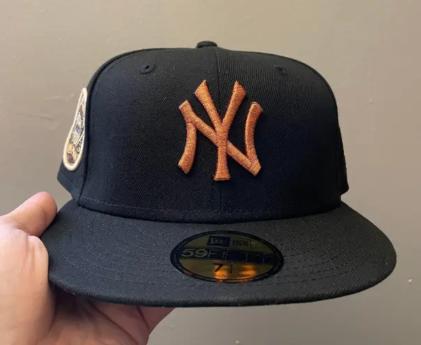 New Era Myfitteds New York Yankees copper 1923 World Series patch size 7 1/4 brand new 