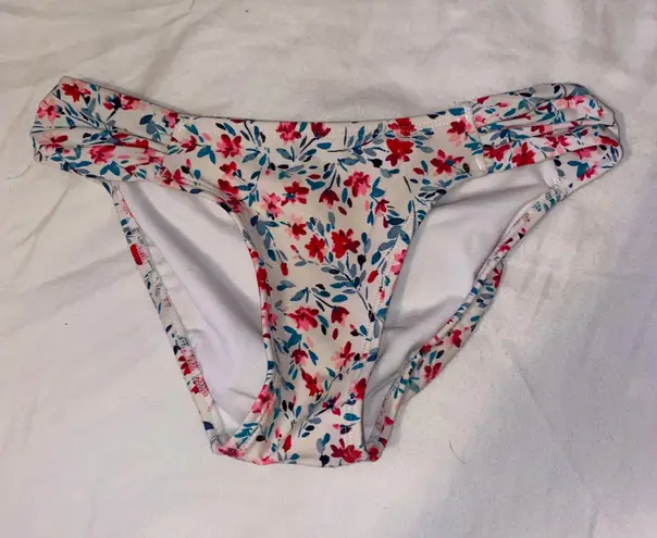 Target White Floral Bikini Set