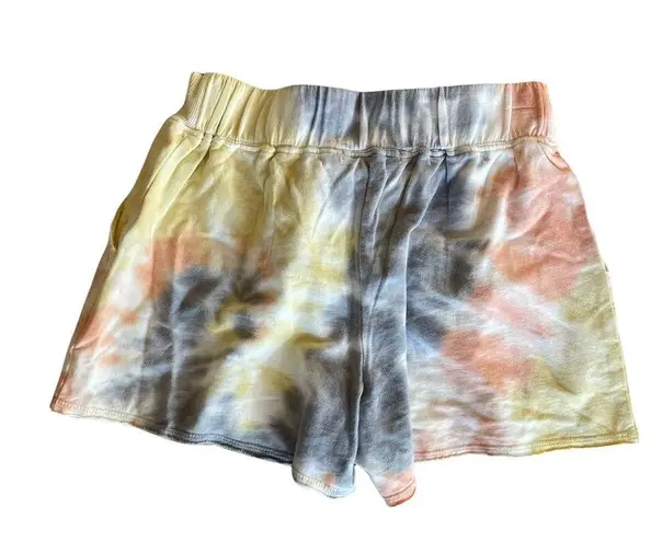 Young Fabulous and Broke NWT   Solar Sun Swirl Lace Up Shorts Tie Dye XS