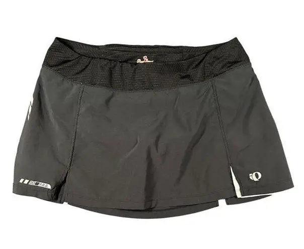 Pearl Izumi Womens L Black Pull On Athletic Skirt with Liner Hidden Pockets