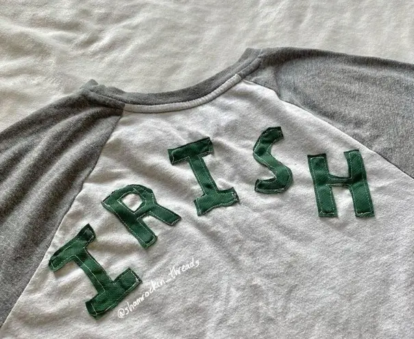 Notre Dame patchwork quilted shirt Gray