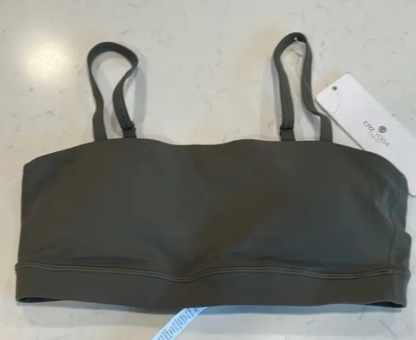 CRZ Yoga SOLD Butterluxe Adjustable Strap Sports Bra, Black, small, NWT