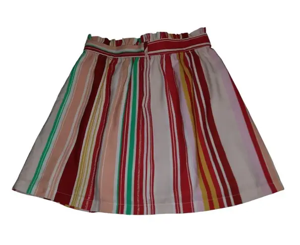 Lost + Wander Striped Mini Skirt Size Small