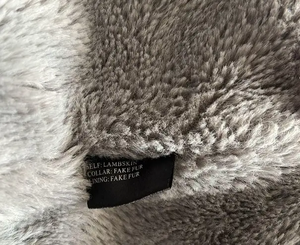 Samantha Sipos Seeing Stars Lambskin Leather Jacket, Size Small Retail $1,895