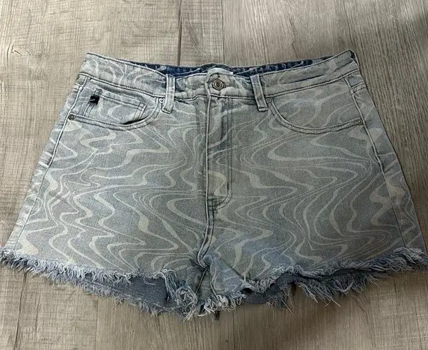 KanCan USA Distressed Jean Shorts