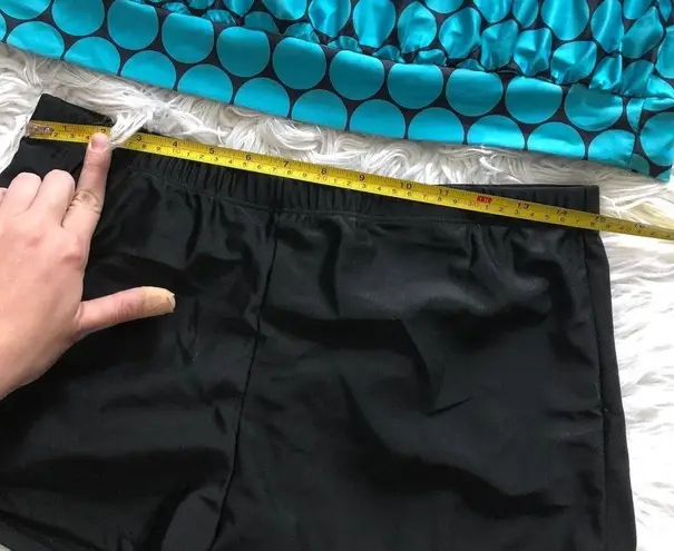 Boutique NEW blue and black polka dot tankini set