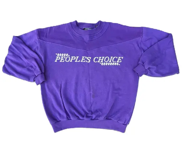 Expressions NYC Vintage 90s People’s Choice Purple Expressions Crewneck Pullover Sweater