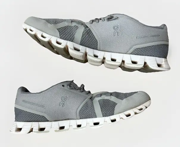 On Cloud Shoes Womens Size 8 Blue Gray Cloud 5 Running Athletic