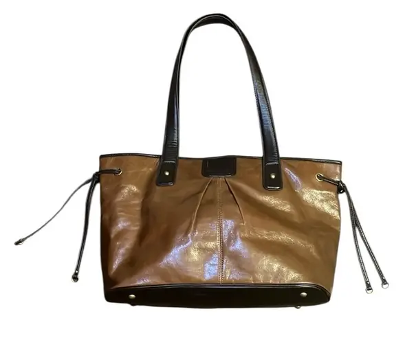 Tignanello Brown Leather Tote Bag