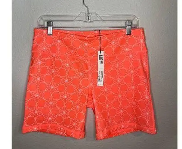 IAB I Am Becoming NEW ‘No Ride’ athletic workout biker shorts XL/12 Orange