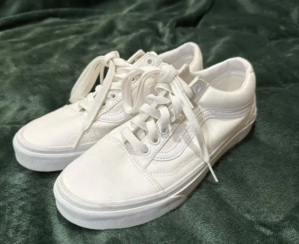 Vans White  Womens